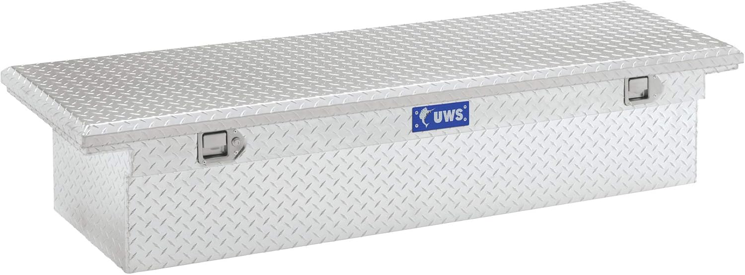 UWS EC10451 69-Inch Heavy-Wall Aluminum Truck Tool Box with Low Profile, RigidCore Lid
