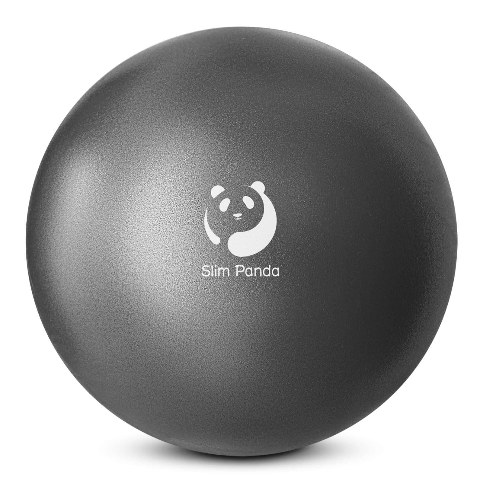 Slim Panda Gymnastikball Klein,23-25cm Pilates Ball mit Aufblasbarem Strohhalm,Soft Yoga Ball für Hause,Fitness,Balance Training