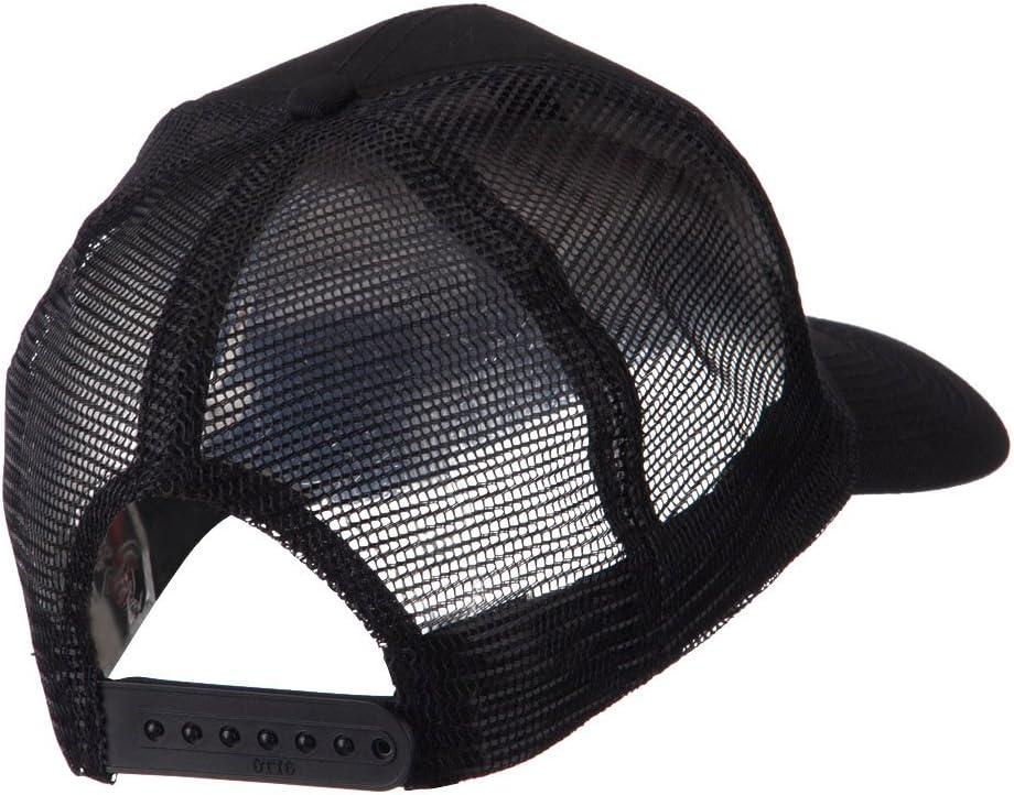 e4Hats.com Skull and Choppers Embroidered Military Patched Mesh Cap - Image 3