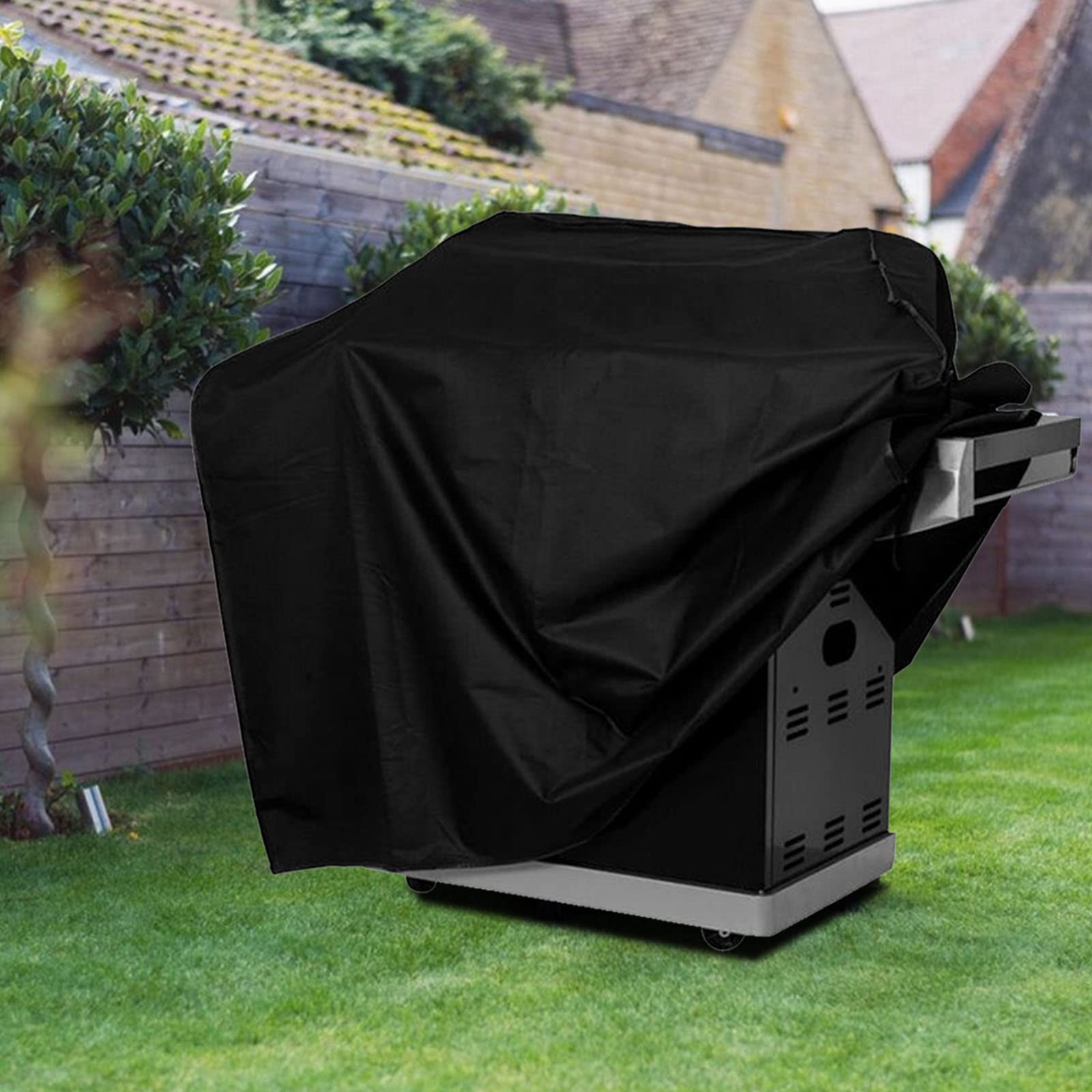 BBQ Grillabdeckung für, Grillabdeckung, Outdoor Grillzubehör, staubdicht, wasserdicht, Regenschutzabdeckungen, 3 Größen, Grillabdeckungen, wasserdicht, robust