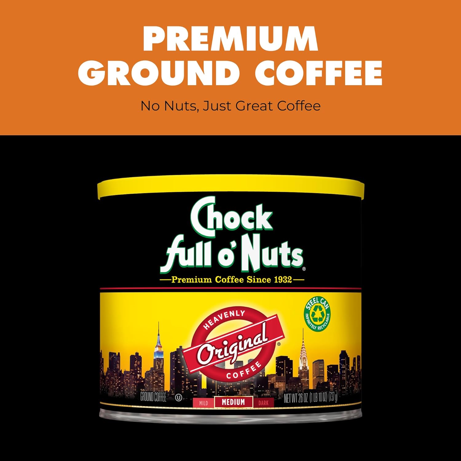 Office Snax Cho Full O'Nuts Original Coffee