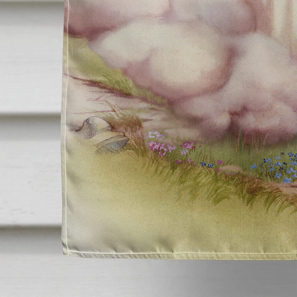 Caroline's Treasures APH1307GF – Drapeau De Jardin Jésus Sur La Croix – 100% Polyester Double Face – Taille S, Multicolore