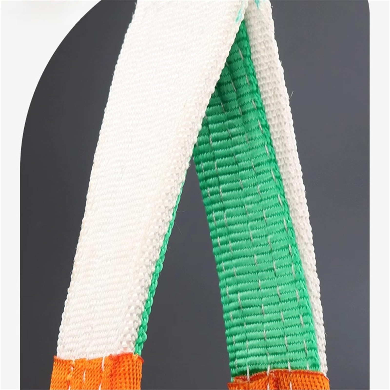 Bandschlingen 4T 1M-4M Weiches, rundes Polyester-Endloshebe-Sling-Baumglas-Versandwerkzeug | 1t length 3.0m