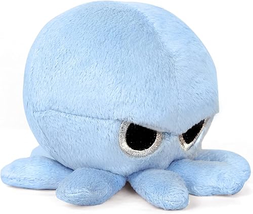 Miniatura 3 de Juguete chirriante de pulpo gruñón para perro, 6 pulgadas, divertido y adorable juguete de peluche, juguete duradero para cachorros, para perros