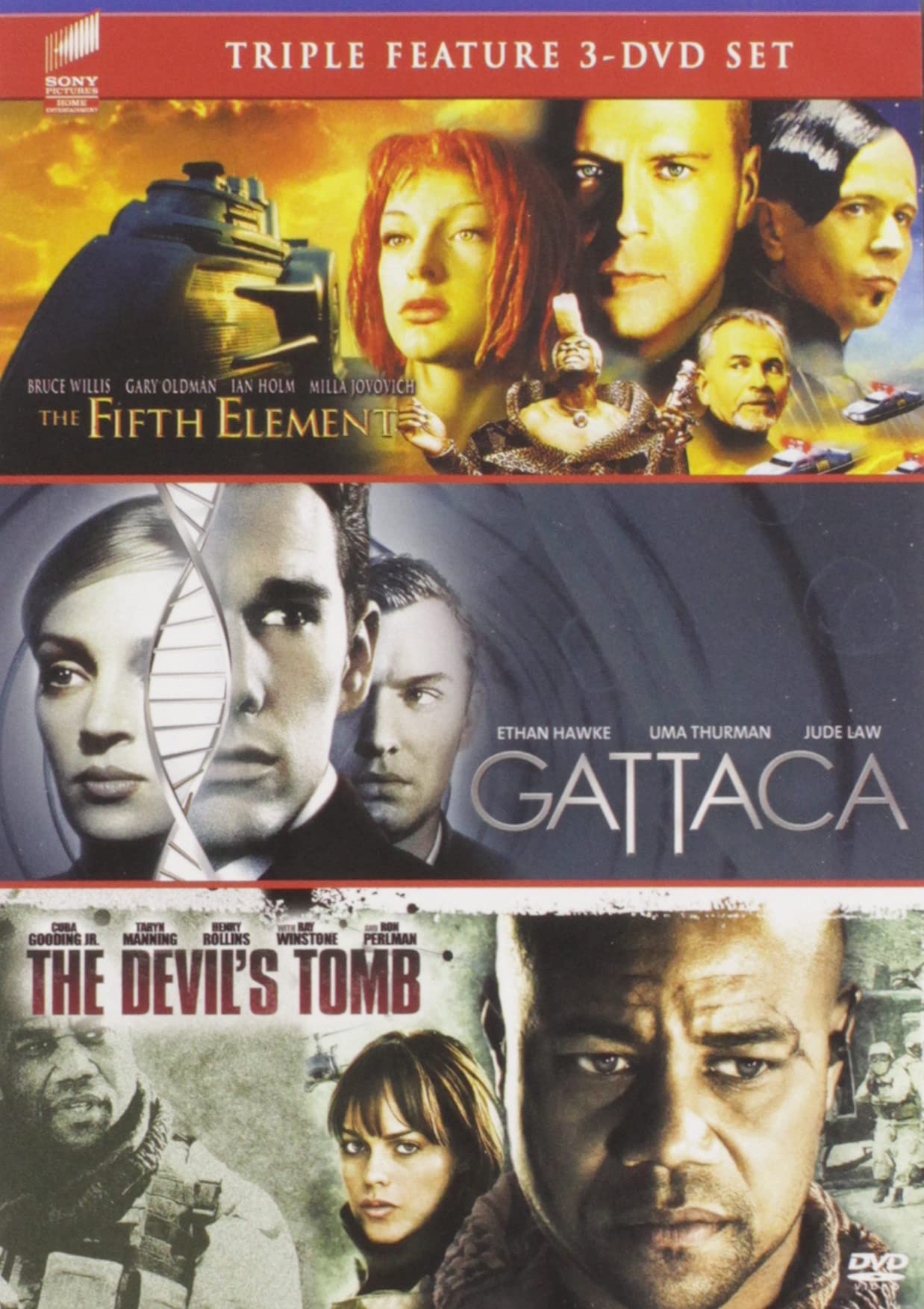 The Devil's Tomb, The / Fifth Element / Gattaca - Set (Bilingual) [DVD]