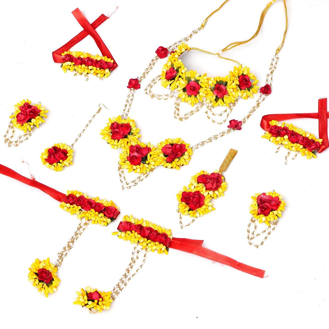 See full amazon price history chart for Sanvatsar Jewellery Pearl Designer Yellow & Red Jewellery Set with 10 Items for Women & Girls (Mehandi/Haldi Bridal/Baby Shower) SP.7 Sanvatsar Jewellery Pearl Designer Yellow & Red Jewellery Set with 10 Items for Women & Girls (Mehandi/Haldi Bridal/Baby Shower) SP.7 (B08W4F1S8B) Amazon Price History, Amazon Price Tracker