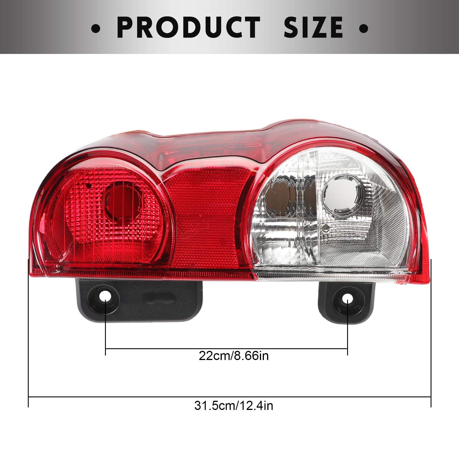 Bremsleuchte Rücklicht Rechts für NV200 2009-2021 26550-JX00A 26550-3LM0A Bremslicht Hinten Beifahrerseite Rot