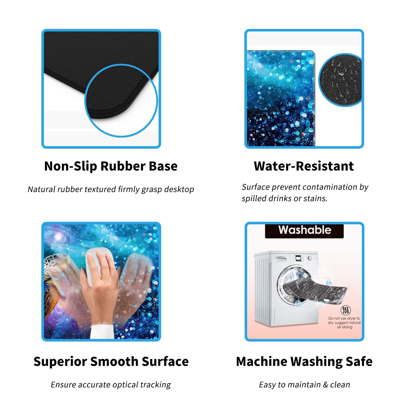 Amazon.co.jp: 拡張大型ゲーミングマウスパッド ステッチエッジ XXL