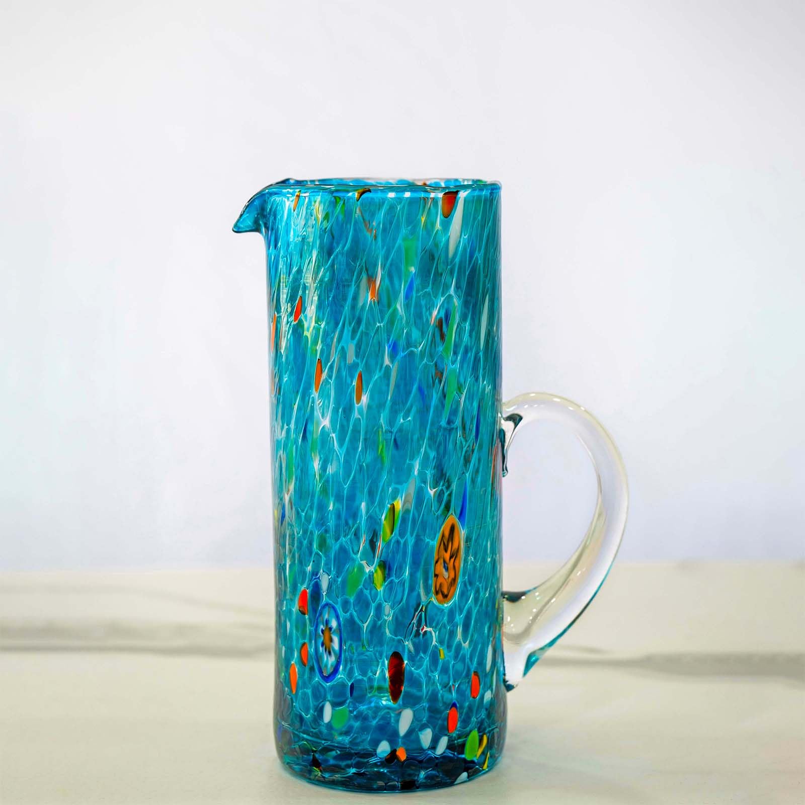 MurArt Brocca di Murano da 1000ml Collezione Tower in vetro soffiato a mano in lavorazione artigianale Made in Italy