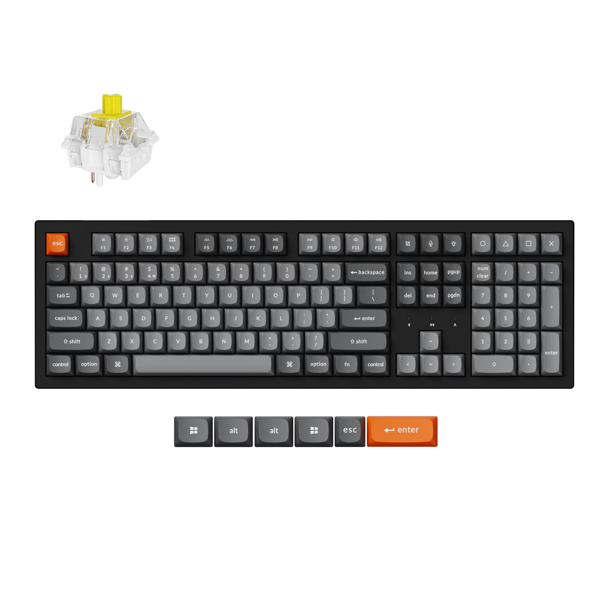 Amazon | 【国内正規品】Keychron K10 Max QMK ワイヤレス カスタム