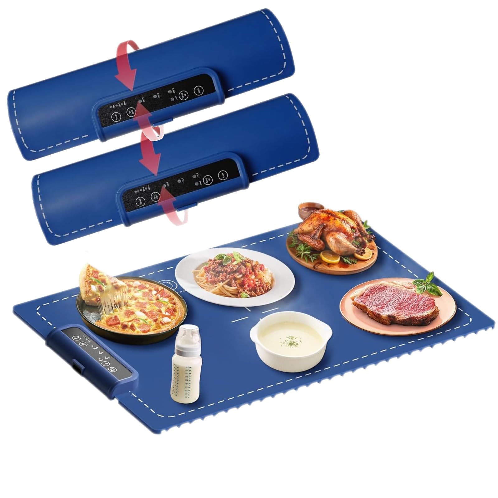 Plateau chauffant graphène WXFKLDJ - Gardez vos plats au chaud lors de vos fêtes