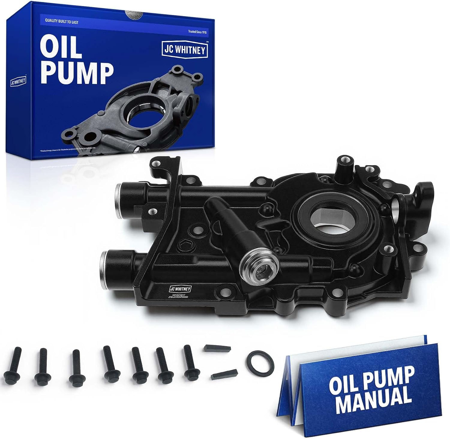 JC Whitney JFBAJCWOIP00080 Engine Oil Pump - Compatible with Subaru Outback 2000-2009, Forester 1998-2010, Impreza 1993-2011, Legacy 1990-2009 - 1.8L 2.0L 2.2L 2.5L