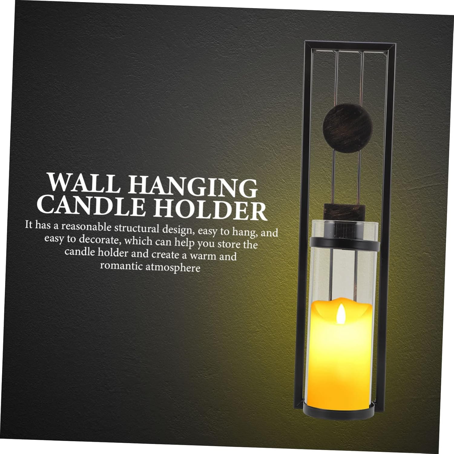 2pcs Wall Mounted Iron Candlestick Holders Decorative Candle Shelf Romantic Home Wall Decor for Living Bedroom Office Stylish Sconces