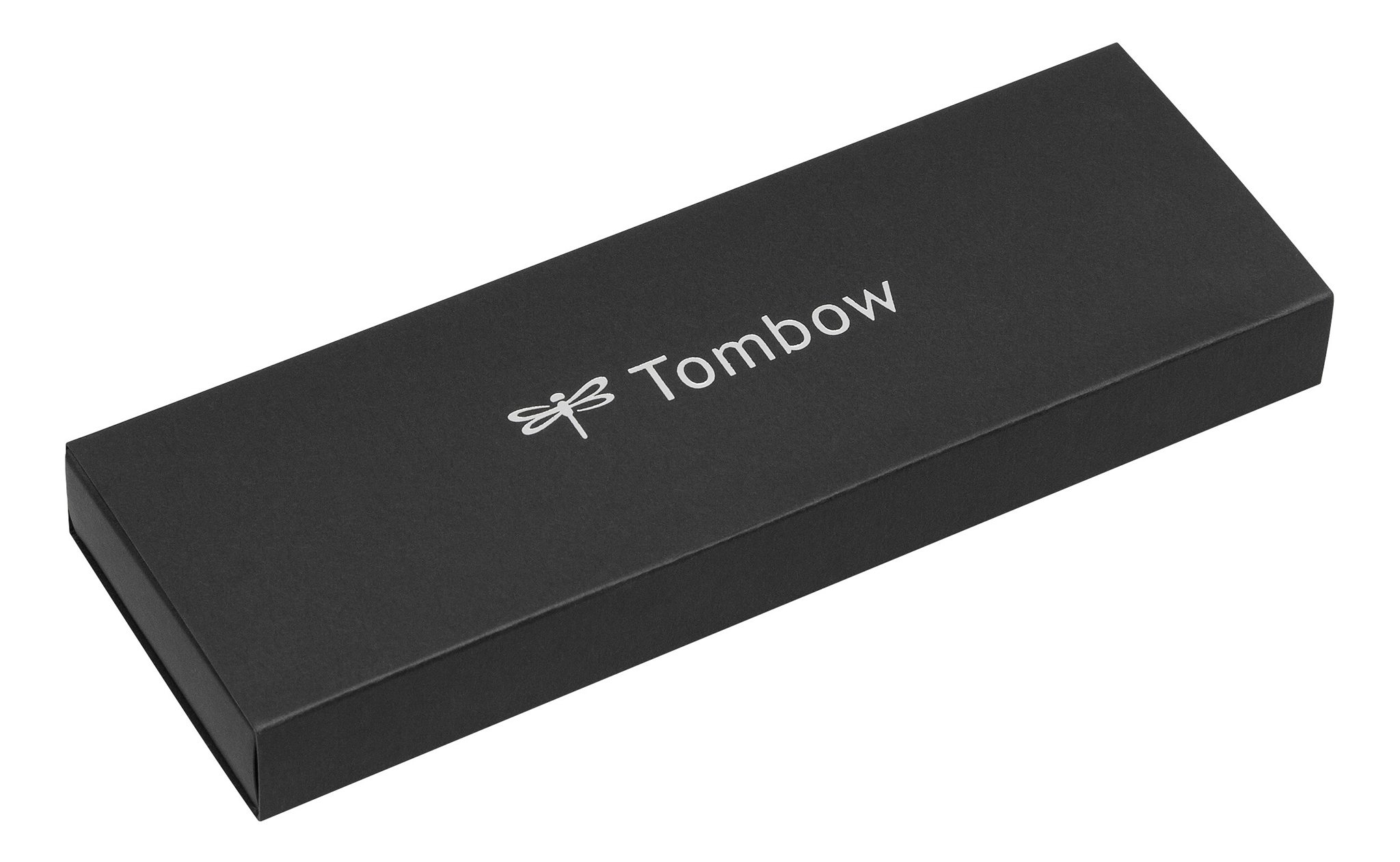 Tombow PLZ-211-3 - Penna a sfera e portamine "Zoom 707", colore: Bianco/Nero, 2 Pezzi