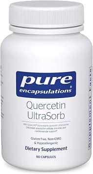Pure Encapsulations Quercetin UltraSorb | Enhanced-Absorption Cellular, Immune, and Cardiovascular Support* | 90 Capsules