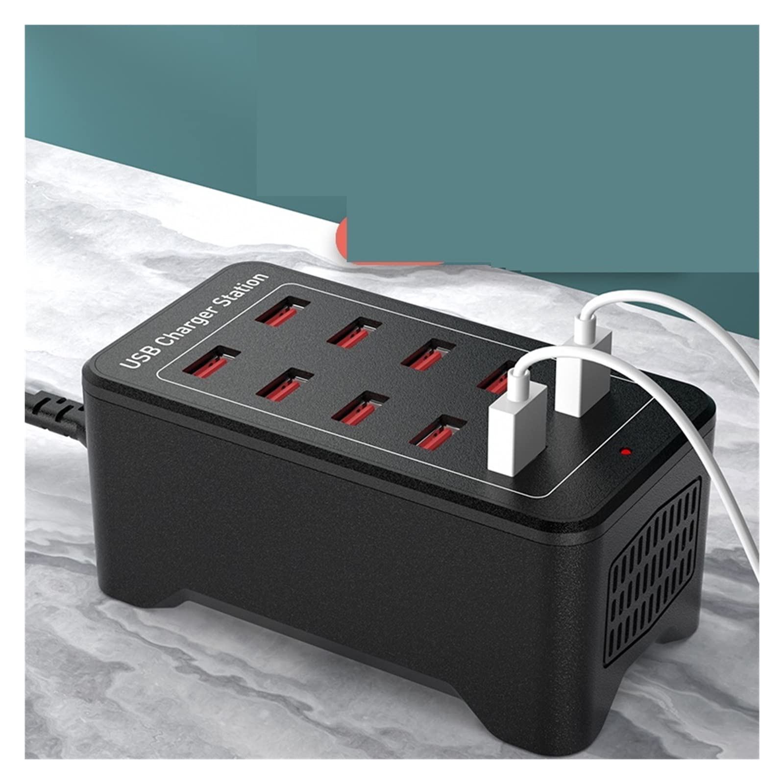 Stacja ładowania, 10 Port 12A 50W lub 50 W ładowarki USB STACJA SZYBKA