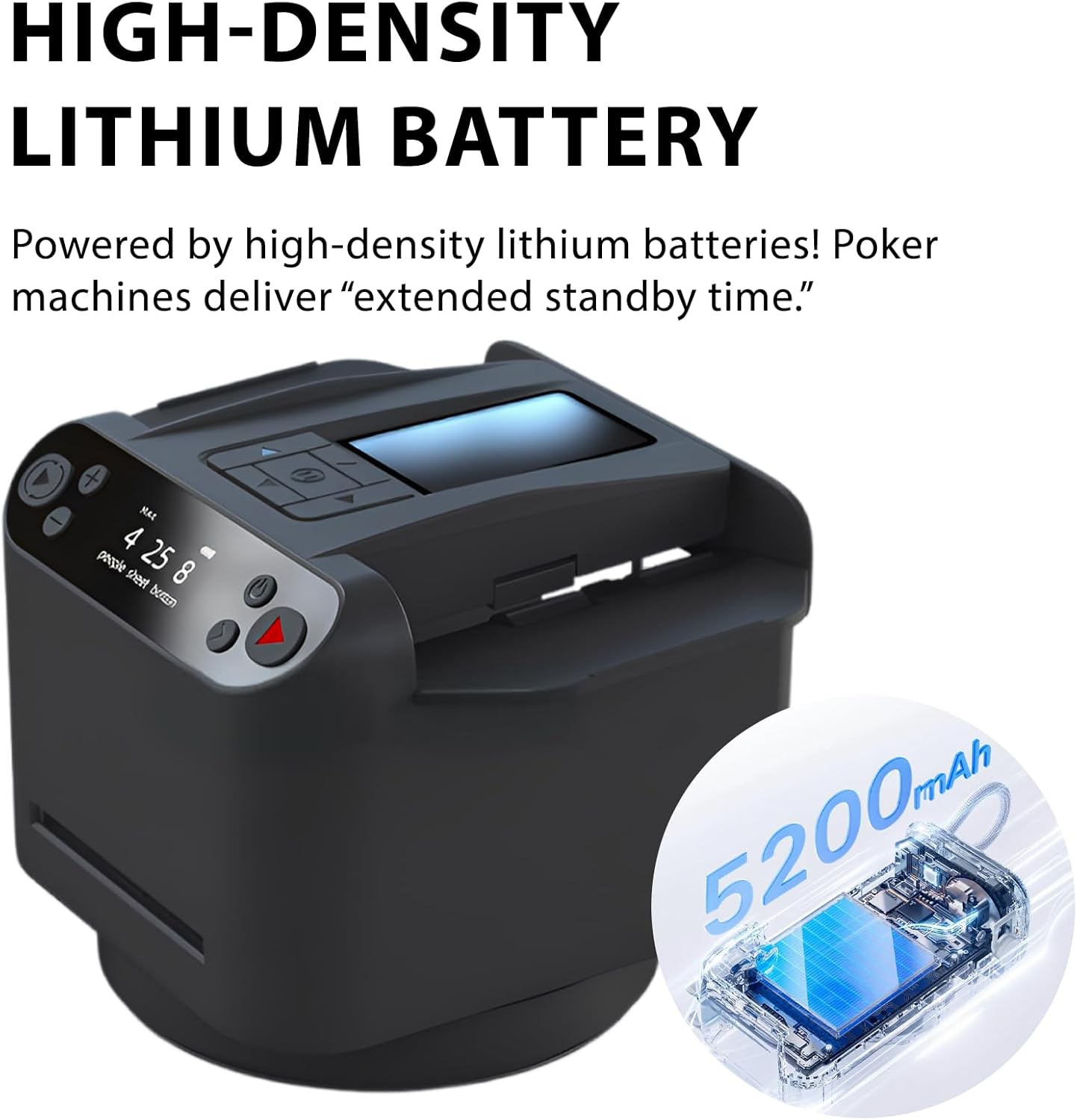 2025 Automatic Card Shuffler and Dealer 2-in-1 for 12 Players 180°/360° Rotating Card Dealer Shuffler Remote Calling for Poker, Blackjack, UNO, Phase 10, Five Crowns