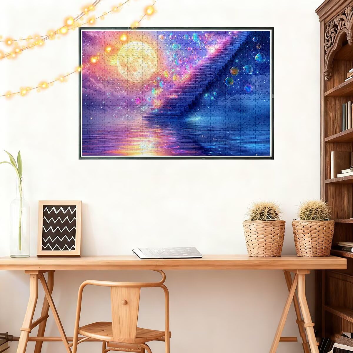 Puzzle 6000 Piezas Fantasía Puzzles Luna Medidas 179x105cm Rompecabezas para Adultos Entretenimiento Creativo, Divertido Clásico Rompecabezas Juguetes Educativos Regalos Originales para Mujer C-15