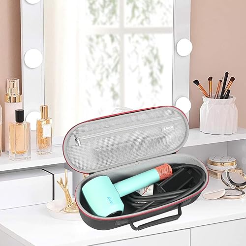 Miniatura 8 de RLSOCO Estuche de viaje para Dyson SupersonicSupersonic Nural Secador de pelo, Secador de pelo de almacenamiento Solo para un viaje fácil - Negro