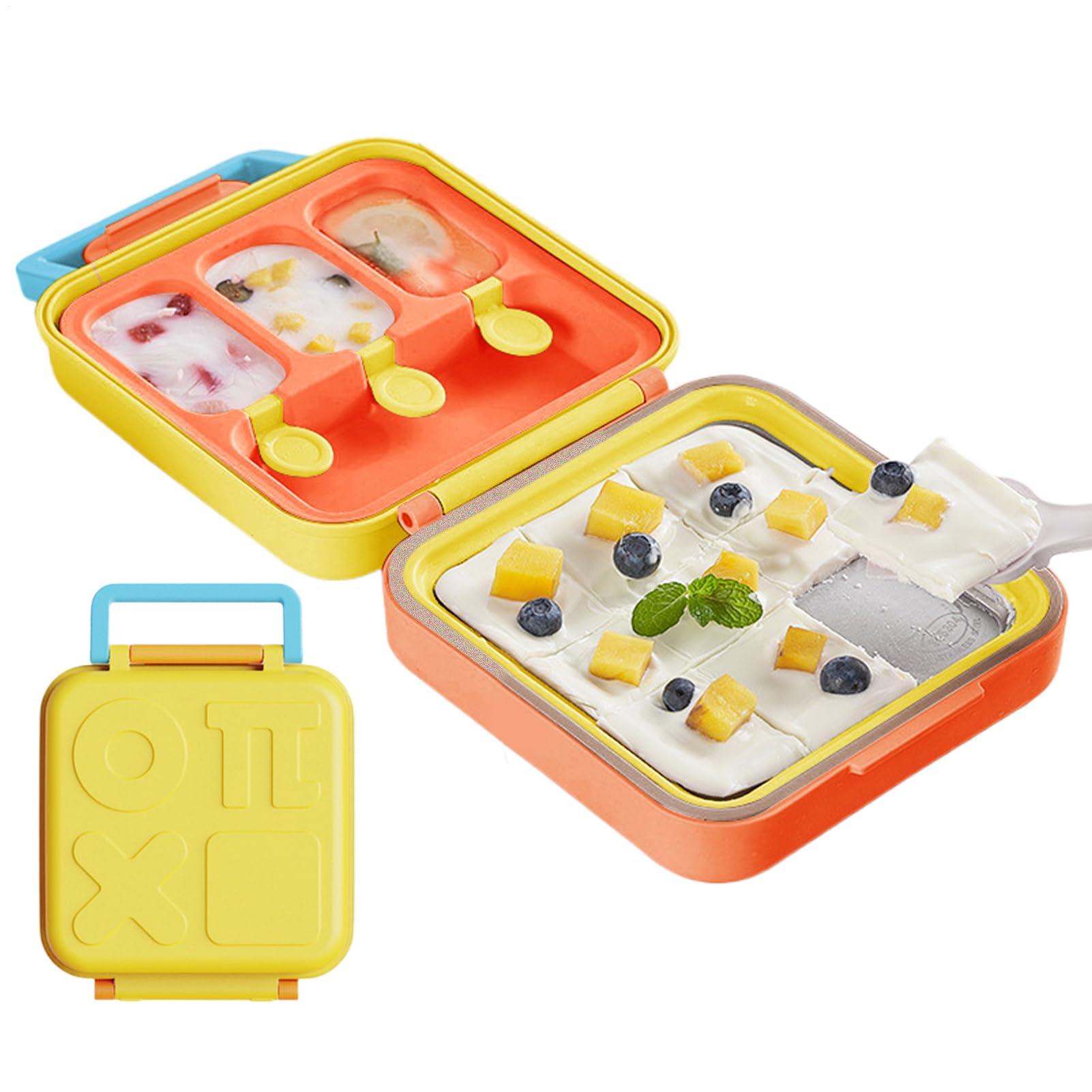 Moldes para Helados y Polos 2 en 1 Molde Reutilizable para Helados | Utensilio de Cocina Compacto para Actividades Familiares y Reuniones