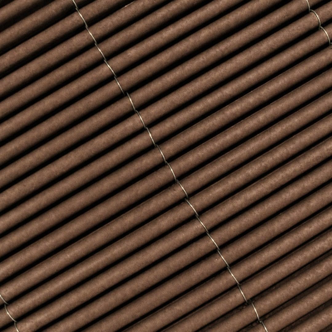 Nortene | Mimbre Ecológico Lop Madera 1.8x3 M | Cerramiento Sostenible De Alta Durabilidad | Decorativo Para Jardín, Terraza Y Balcón