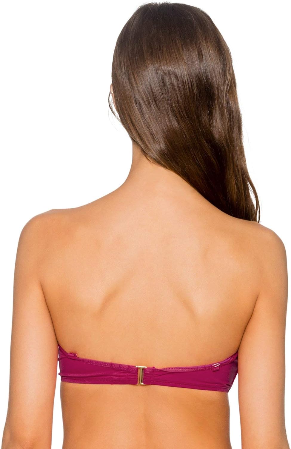 Sunsets Women's Iconic Twist Bra Sized Bandeau Bikini Top Swimsuit
