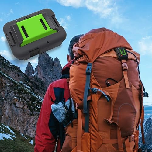 Miniatura 4 de ZOLEO Kit de soporte que incluye 3 insertos – clip para cinturón, conector de relleno de correa y soporte de trípode para cámara