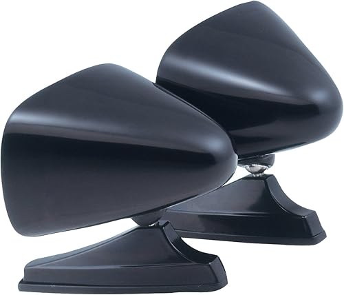 Fit System Espejo deportivo dual universal negro 1600B - Paquete doble