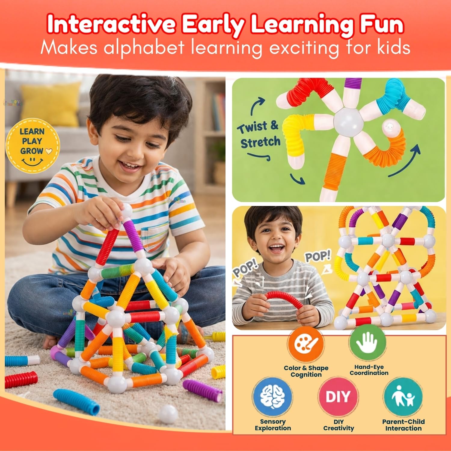 Toy Imagine Magnetic Building Blocks 25pcs — Amazon image 29