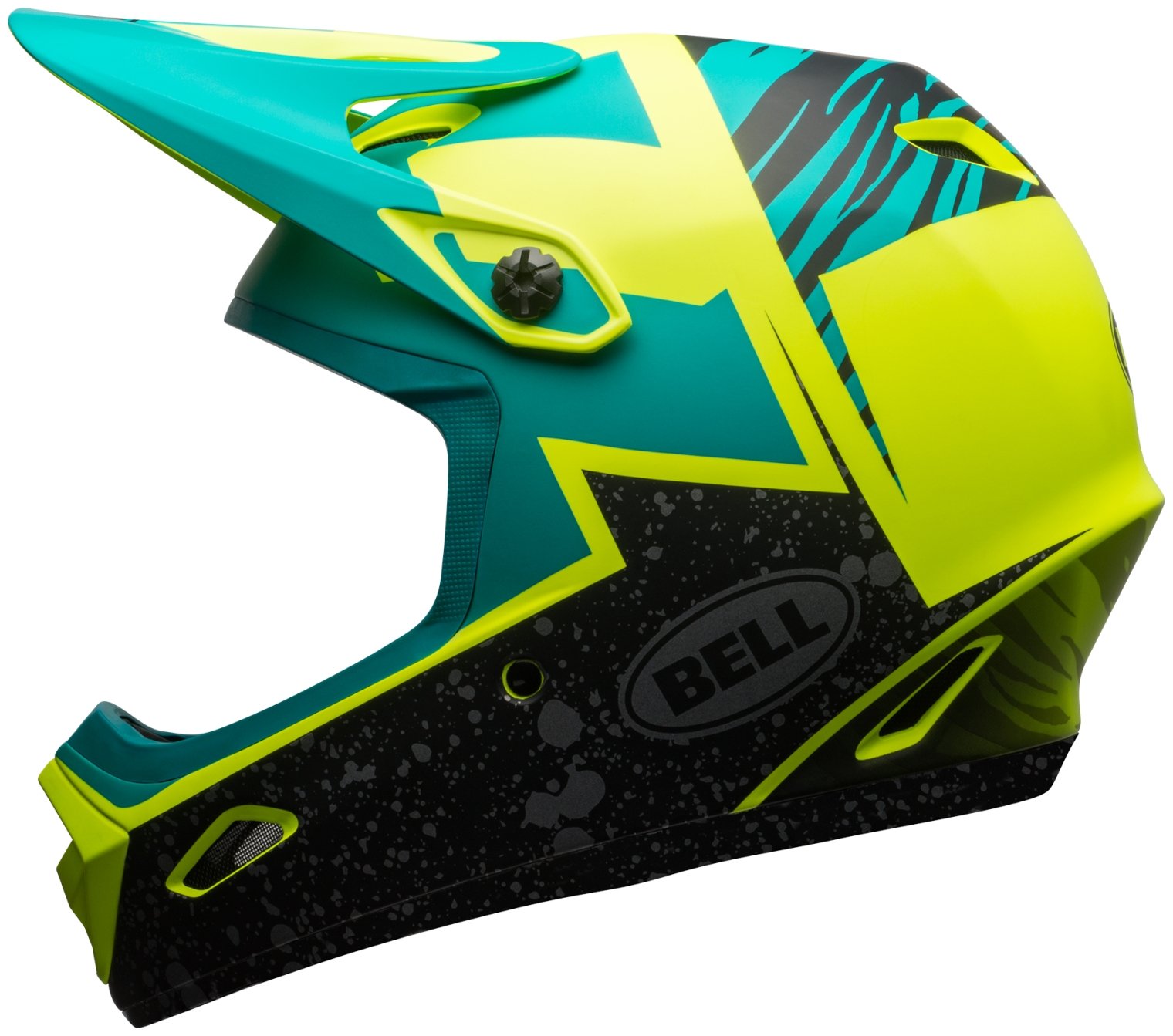BELL Transfer-9 Cycling Helmet - Matte Retina Sear/Emerald Revolution Large