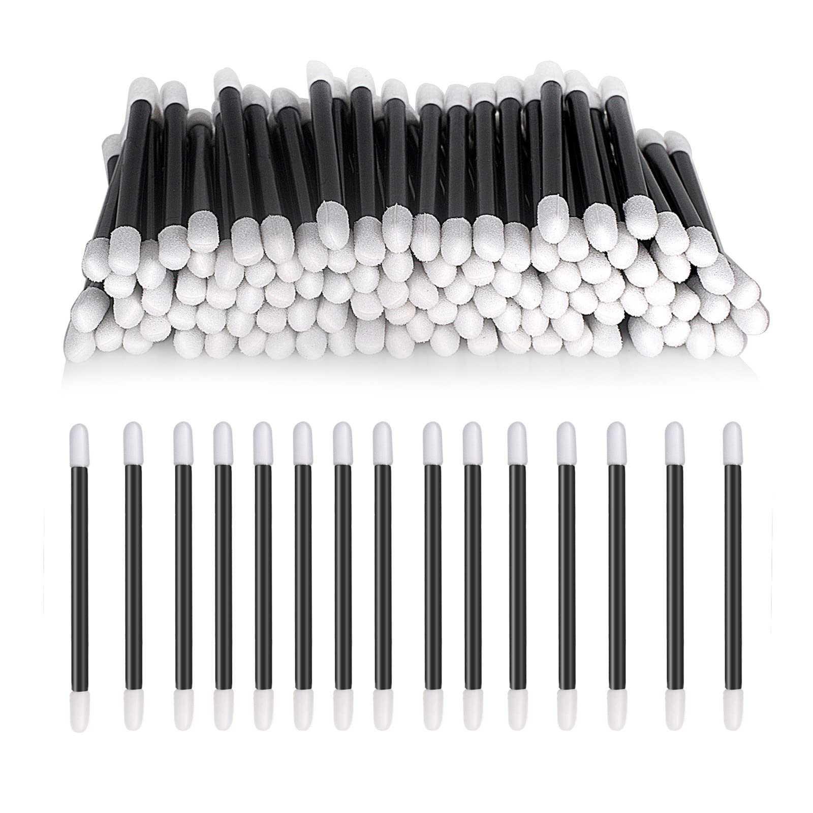 Eyuepu 100 Pcs Foam Swab Cleaning Swab Foam Tips Sponge Stick for Inkjet Printer Print Head Camera Optical Lens Optical Equipment（7.9cm/3.11”）