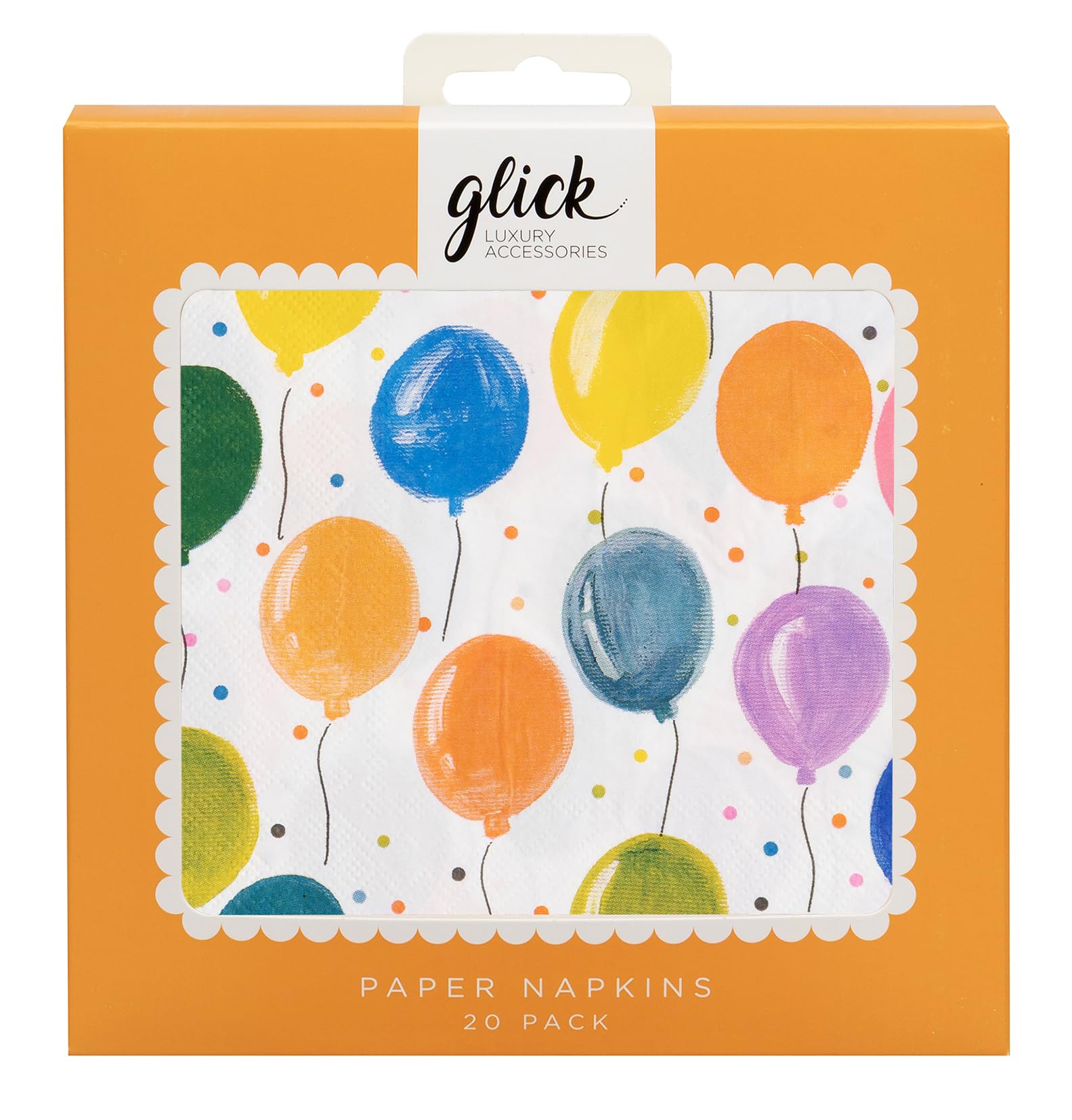 Glick Party Napkins - Balloons - 33 x 33cm - Pack of 20