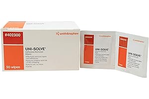 Adhesive Remover Wipes - Box of 50 Unisolve Adhesive Remover Wipes
