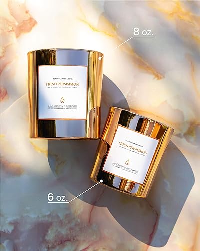 Vista 19 de Vela perfumada de rosa y sándalo para hombres y mujeres, con un fuerte aroma para el hogar, 6 onzas, 35 horas, velas de soja, velas de aromaterapia