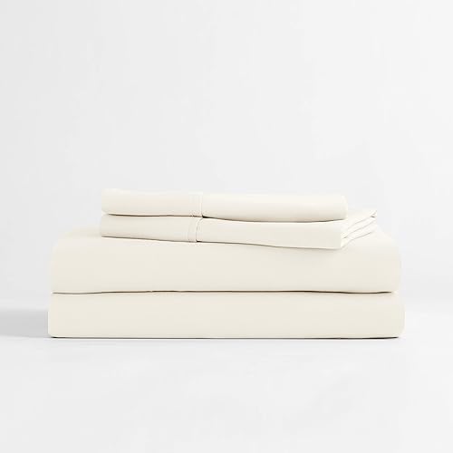 Miniatura 2 de Sleep Restoration - Juego de sábanas de lujo con tratamiento de aloe vera puro, totalmente natural, ecológico e hipoalergénico, 4 piezas con aloe