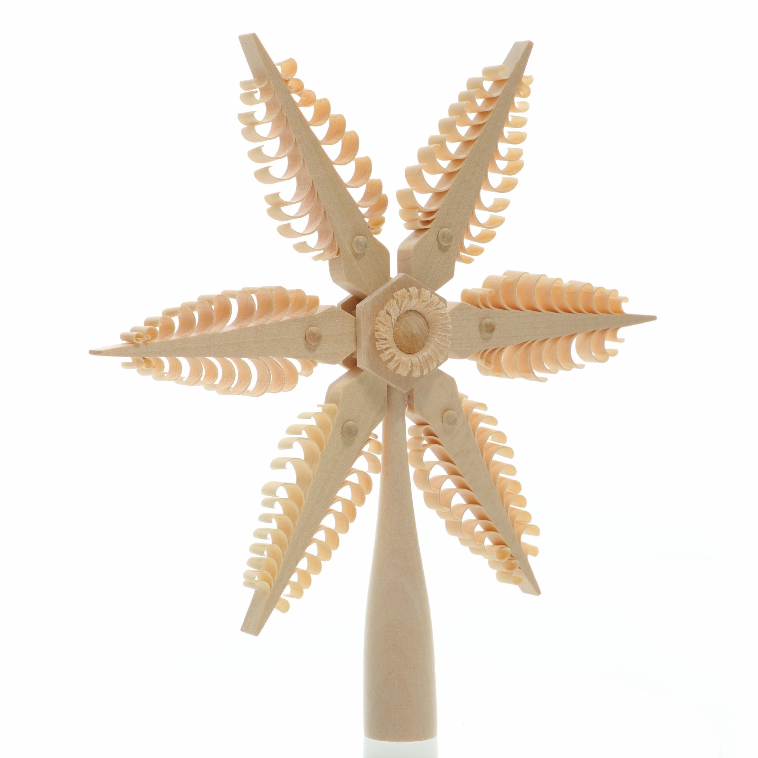 Primero de árbol de Navidad Rudolphs Schatzkiste de 19cm con diseño artesanal del Mineral