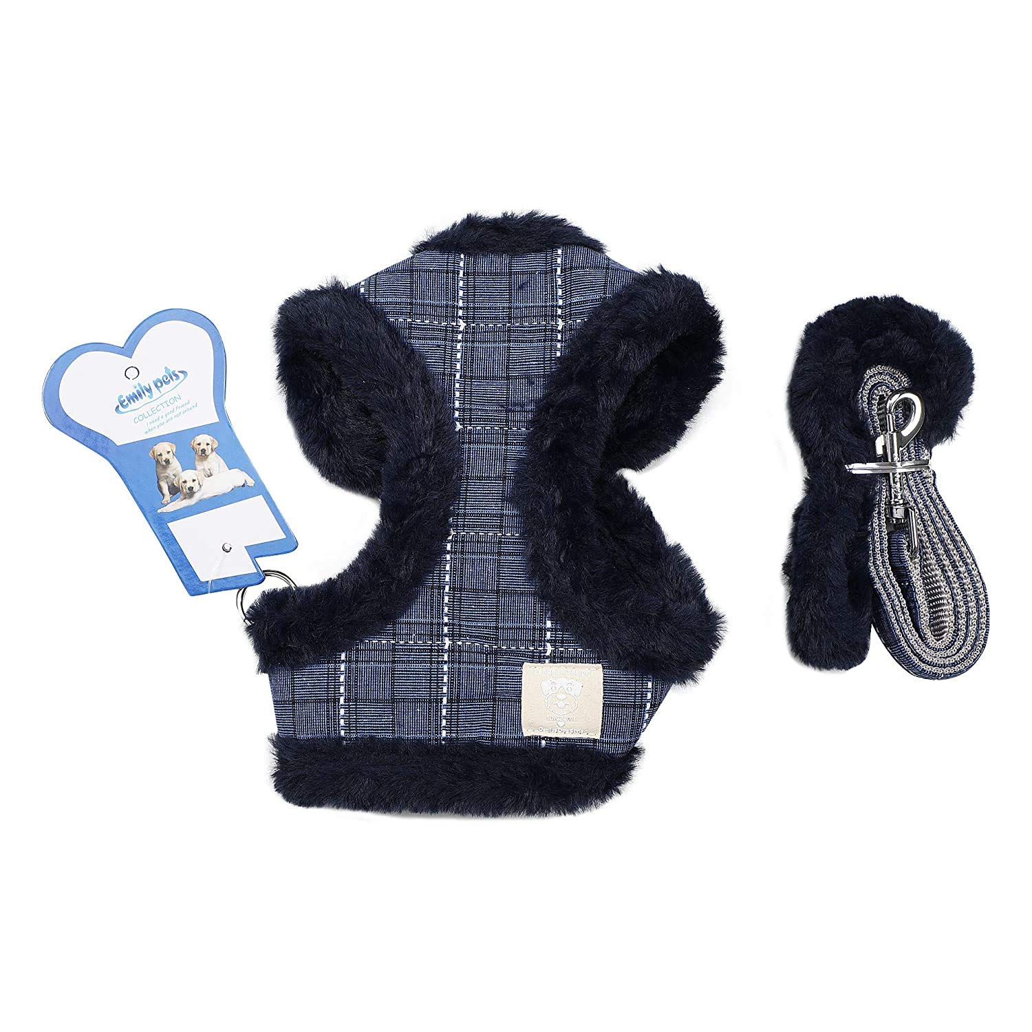 Emily Pets Pet Harness with Leash for Puppy (Medium, Blue) (B08LQHVRJY) Amazon Price History, Amazon Price Tracker