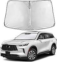 Vista 84 de EcoNour Parasol para Subaru Crosstrek 2013-2015 2016 2017, visera solar para parabrisas delantero y ventana, bloqueador de calor UV y protector