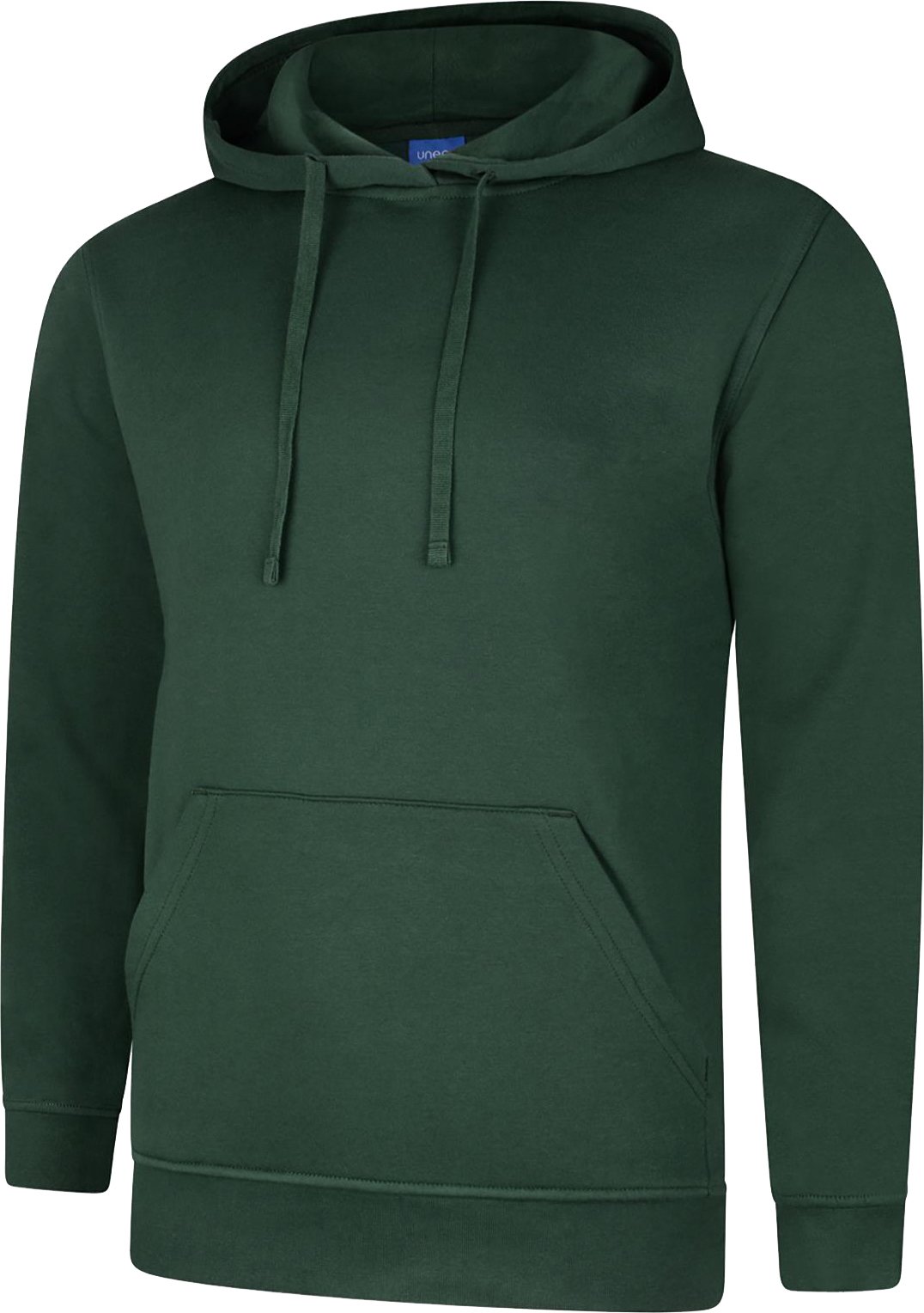 Uneek Uc509 Deluxe Hooded Sweatshirt Bottle Green 3xl