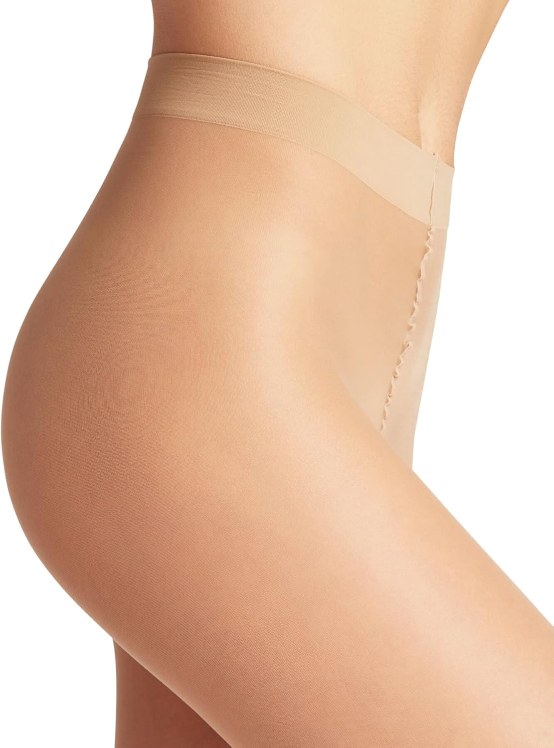 FALKE Women's Pure Matt 20 Denier Tights, Matte Hosiery, Casual or Dress, Fine Sheer Transparent, Sustainable Nylon, Beige (Golden 4699), S, 1 Pair - Image 4