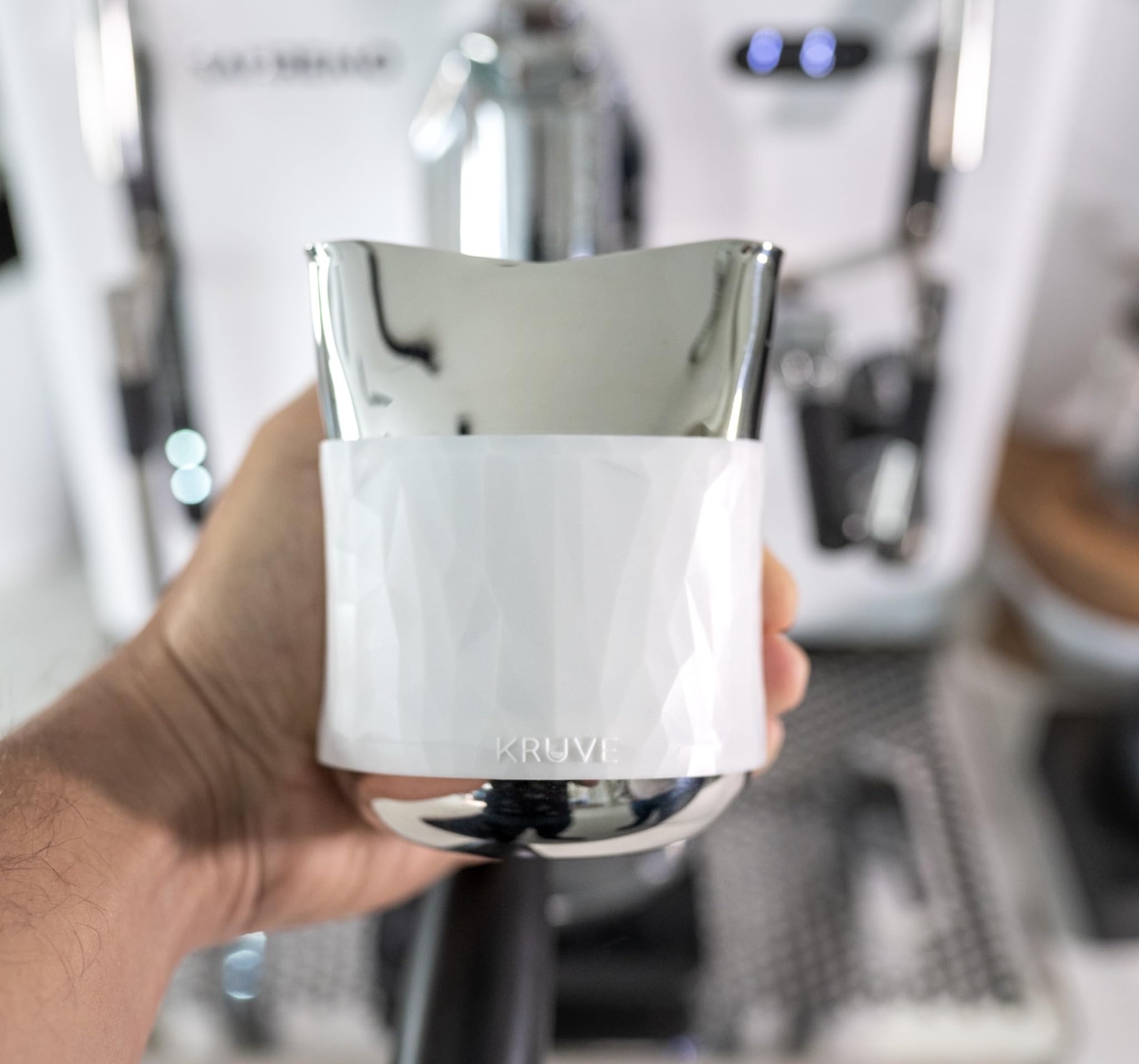 KRUVE Create Three Spout Latte Art Pitcher, 440ml/15oz