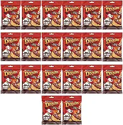 Pack Petisco DOGUITOS Bifinho de Carne Cães Adultos e Filhotes 65g com 20 unidades