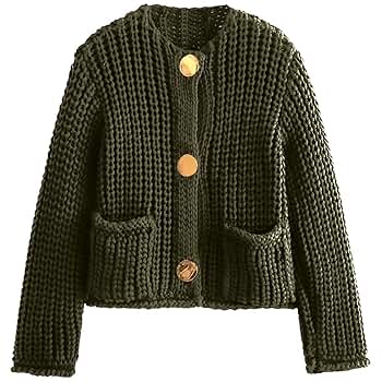 トップス cropped wool shaggy knit cardigan Black Shaggy Knit Cropped Cardigan | Knitwear
