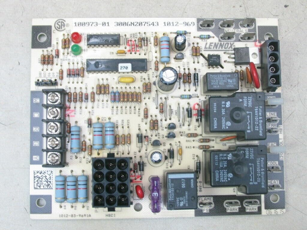 Replacement for Lennox 1012-969 Furnace Control Circuit Board 100973-01 OEM