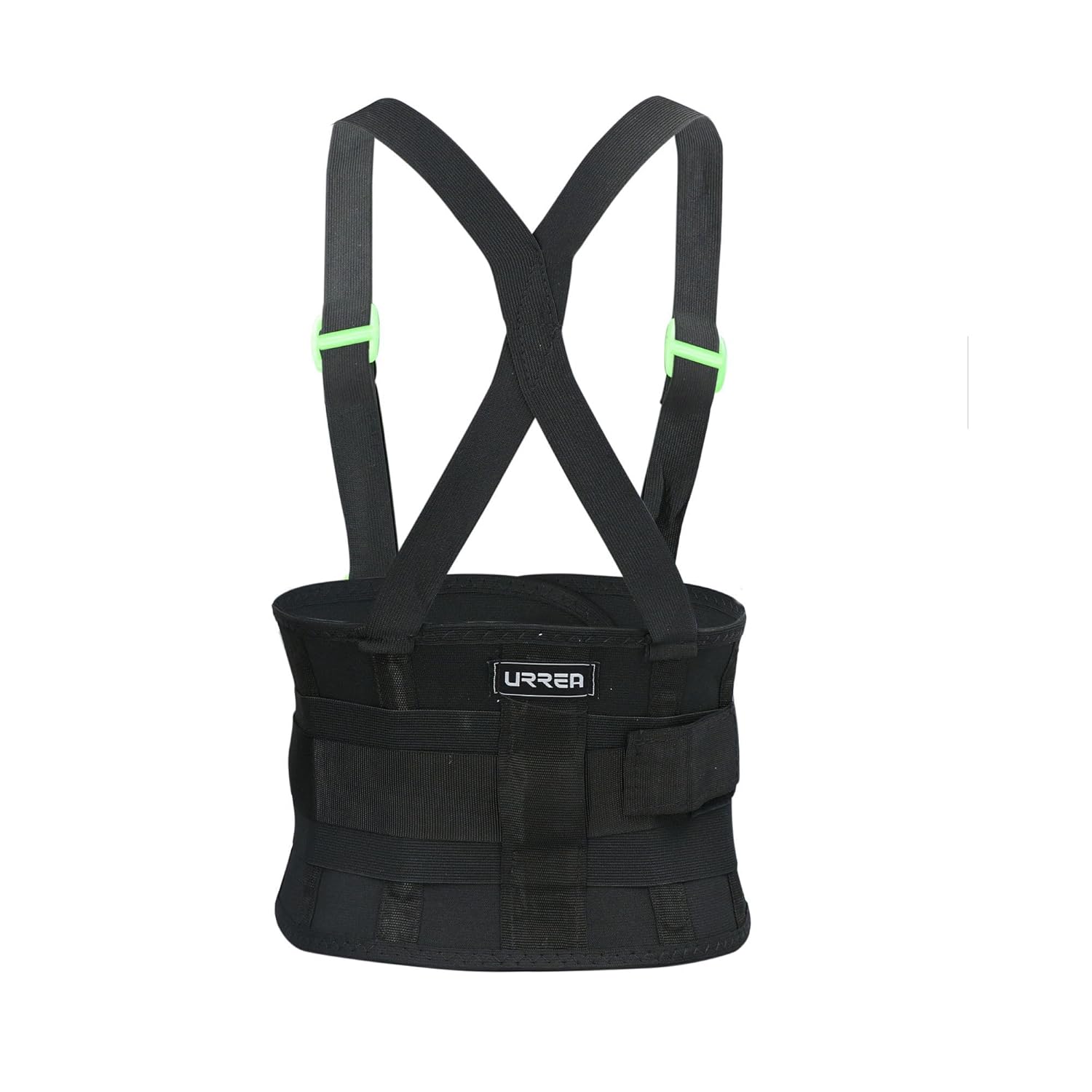 SURTEK Back Support Belt - Small (26-30) Reinforced Lumbar Support Brace with Adjustable Elastic Shoulder Straps & Velcro Fastening System - USF01C