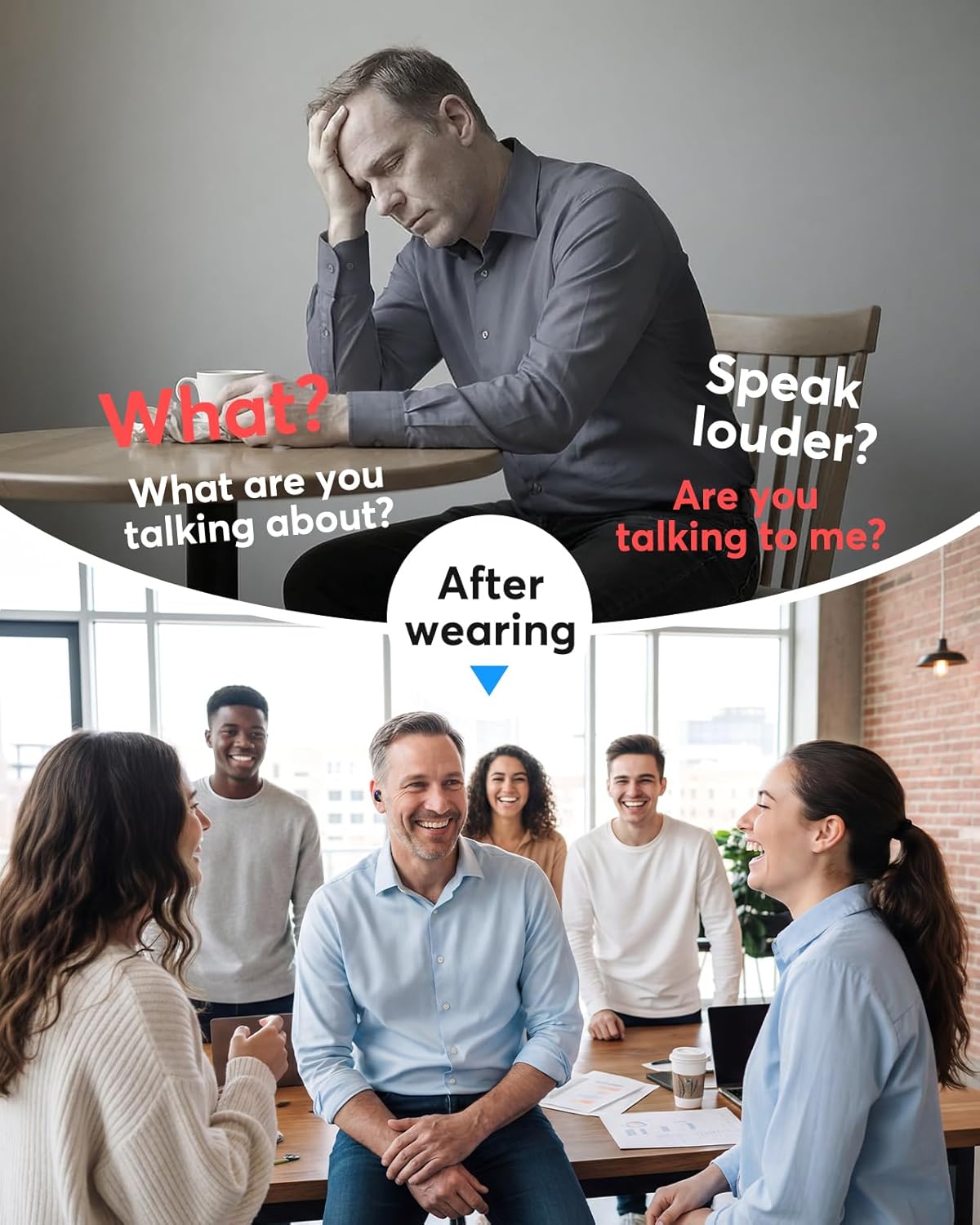 Karthus OTC Hearing Aids for Seniors & Adults, Rechargeable Hearing Aids with Noise Cancelling & Clear Sound, 16-Channel Digital DSP & 2 Environment Modes, 80+ Hour Battery Life, Comfort-Fit, Black - Image 9