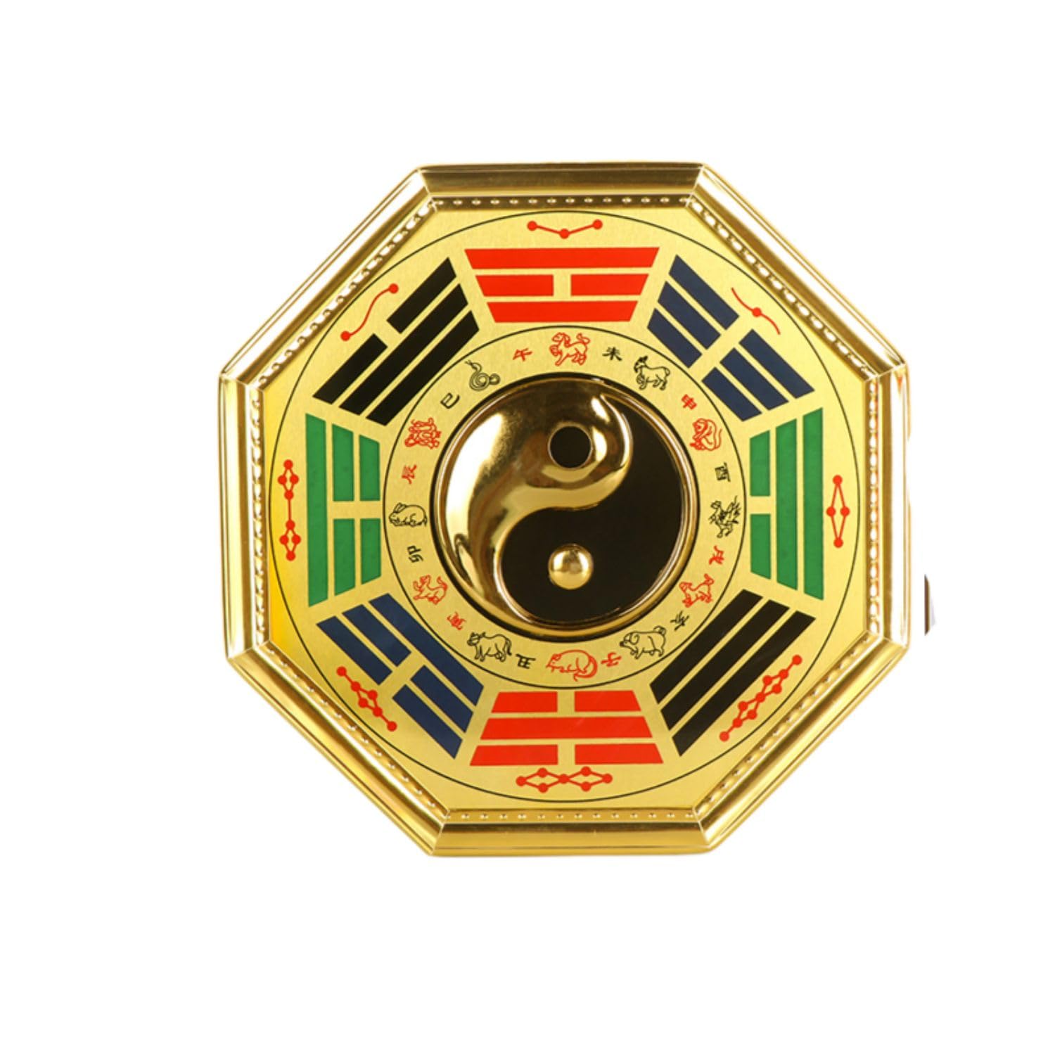 Amazon.com: Jefuzh 桃木虎头八卦镜Traditional Chinese Feng Shui
