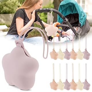 12 Pack Silicone Pacifier Holder Lahore, Karachi - Pakistan