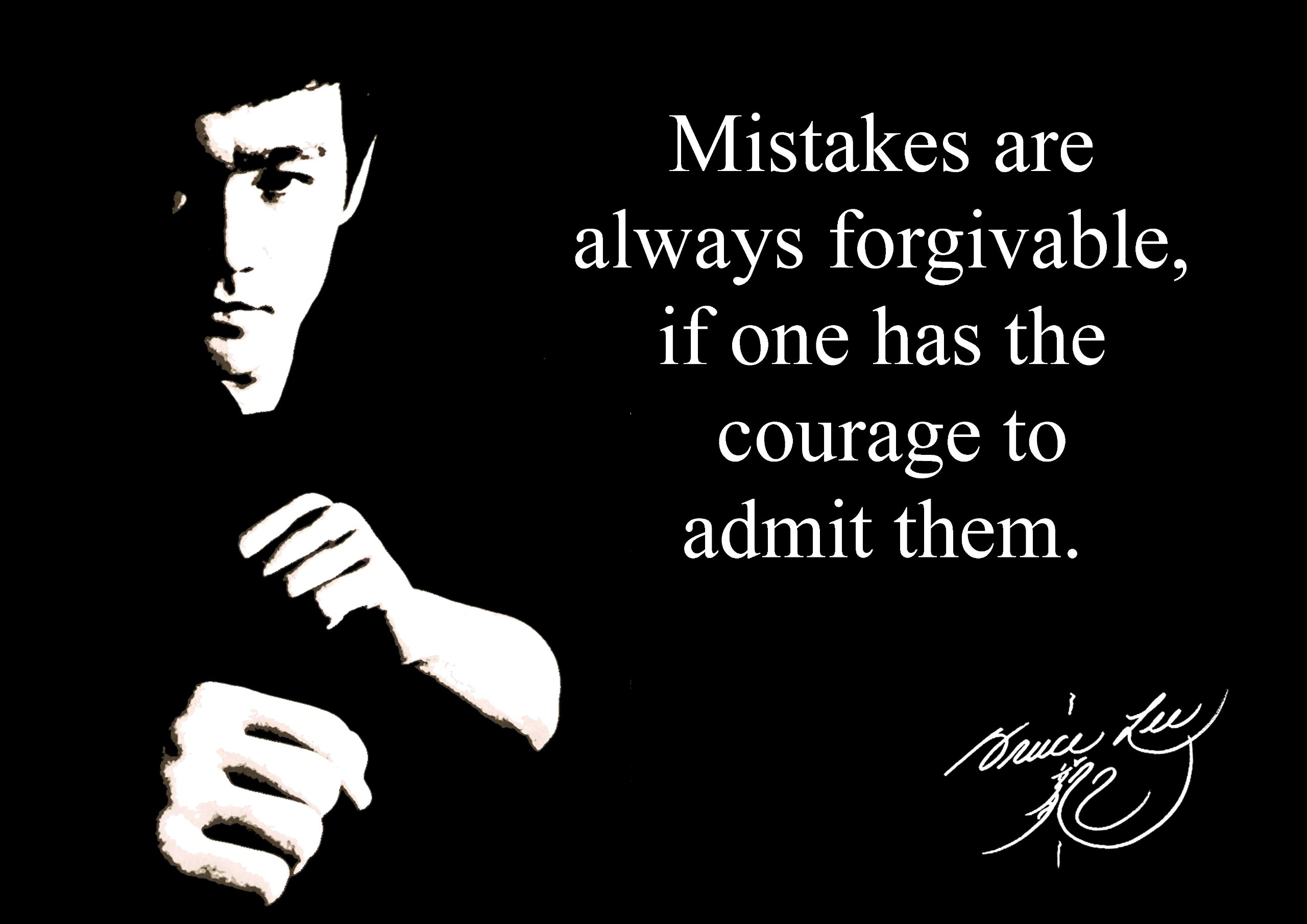 Signed By The Stars Multi-Color Bruce Lee (2) Signed Inspirational Motivational Quote Sign Poster Print Picture