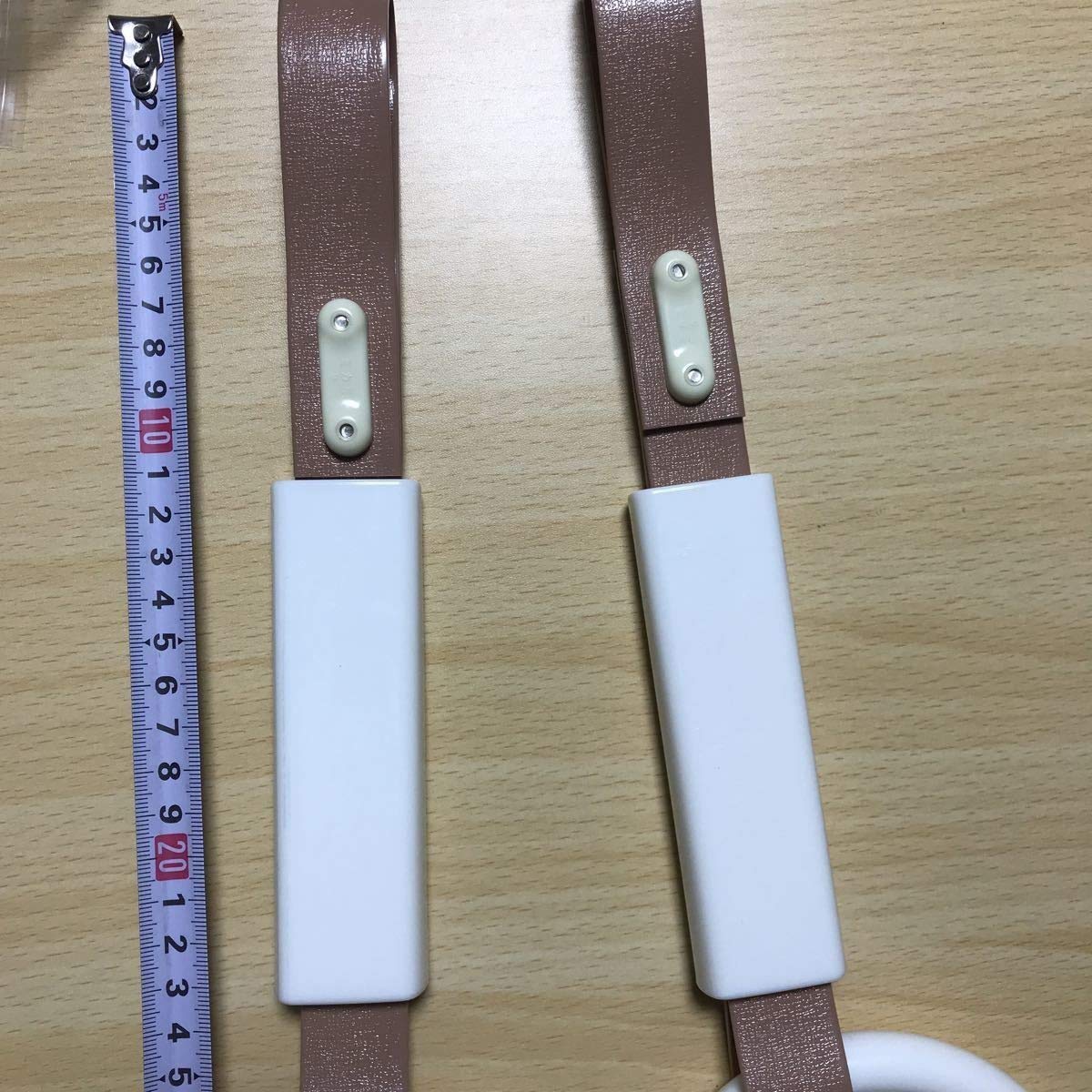 美品！JR東日本 吊り革 2個セット（五角形/グレー）鉄道部品